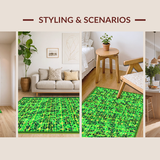 Elegant Vibrant Clover Aesthetic(Green)