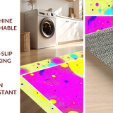 Eclectic Vibrant Curvilinear Shapes(Pink)