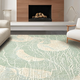 Ultra Soft Area Rug, Non Slip, Stain Resistant, Washable Area Rugs for Living Room, Bedroom, Modern Coastal Area Rug:  Sea Creature Inspired Design(Gray)
