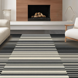 Contemporary Black and White Geometric(Gray)