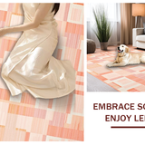 Contemporary Vibrant Geometric Design(Pink)