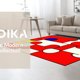 Fun Bold Lettering and Numbering(Red)