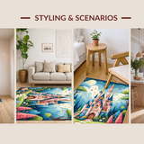 Charming Fairy Tale Landscape Theme(Blue)