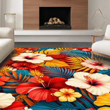 Striking Colorful Abstract Design(Red)