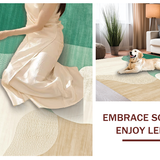 Elegant Tidal Wave Motif(Beige)