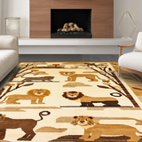 Charming Jungle Themed Decor(Beige)