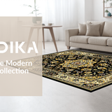 Luxurious Vintage Oriental Tapestry(Black)