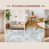 Stylish Modern Fluffy Element(Gray)