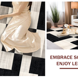 Warm Cozy Checkerboard Layout(Black)