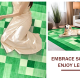 Artistic Dark Green Linear Design(Green)