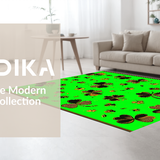 Luxurious Brown and Green Harmony(Green)