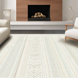 Geometric Neutral Elegance Appeal(Beige)