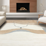 Elegant Neutral Patterned Décor(Beige)