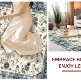 Artful Monochrome Lattice Arrangement(Beige)