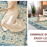 Elegant Traditional Medallion Design(Beige)