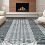 Artful Abstract Two Tone Scheme(Black)