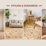 Cozy Warm Tones Geometric Theme(Beige)