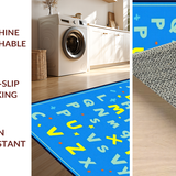 Colorful Playful ABC Motif(Blue)