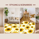 Elegant Botanical Round Composition(Yellow)