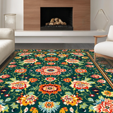 Elegant Earthy Tones Floral Design(Green)