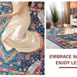 Elegant Distressed Ogee Style(Blue)