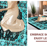 Contemporary Vibrant Abstract Design(Black)