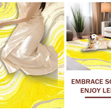 Abstract Marble Wave Aesthetic(Yellow)