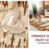 Colorful Southwestern Landscape Print(Beige)