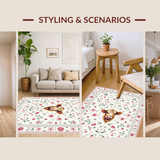 Rustic Earthy Cow Aesthetic(Beige)