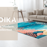 Minimalist Coral Diamond Arrangement(Blue)