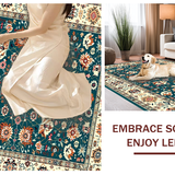 Artistic Teal and Orange Motif(Blue)