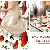 Artful Rustic Botanical Composition(Red)