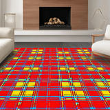 Joyful Colorful Geometric Interplay(Red)