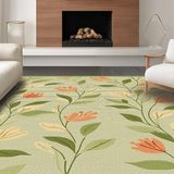 Funky Earthy Floral Vibes(Ivory)