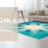 Coastal Inspired Aqua Wave Elements(Blue)