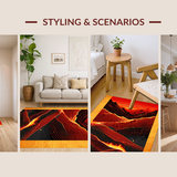 Funky Bright Red Design(Red)