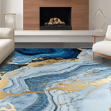 Sophisticated Contemporary Geometric Motif(Blue)