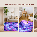 Playful Ethereal Creature Aesthetic(Purple)