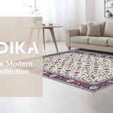 Elegant Distressed Tiled Arrangement(Ivory)