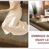 Ultra Soft Area Rug, Non Slip, Stain Resistant, Washable Area Rugs for Living Room, Bedroom, Eclectic Multicolor Animal Print(Brown)