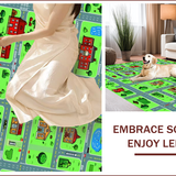 Playful Cityscape Road Design(Green)