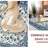 Charming Contemporary Floral Touch(White)