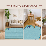 Chic Coastal Retreat Illustration(Blue)