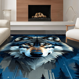 Elegant Nature Inspired Moonlit Scene(Blue)