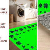 Vibrant Shamrock Patterned Delight(Green)