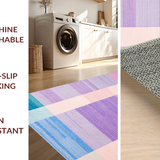 Enchanting Fuzzy Color Block Style(Pink)