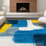 Contemporary Fluid Art Design(Blue)