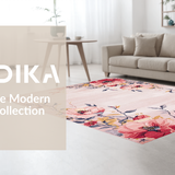 Elegant Round Botanical Design(Pink)