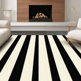 Contemporary Monochrome Striped Aesthetic(Black)