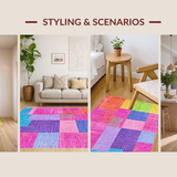 Charming Colorful Stripe Aesthetic(Red)